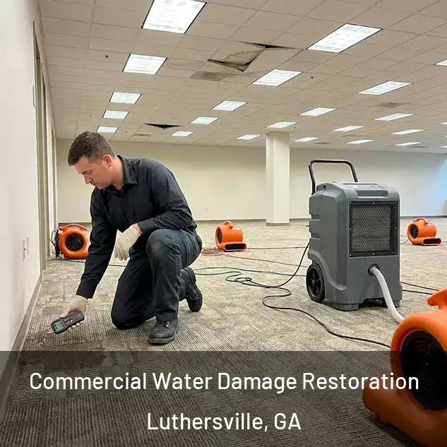 Commercial Water Damage Restoration Luthersville, GA