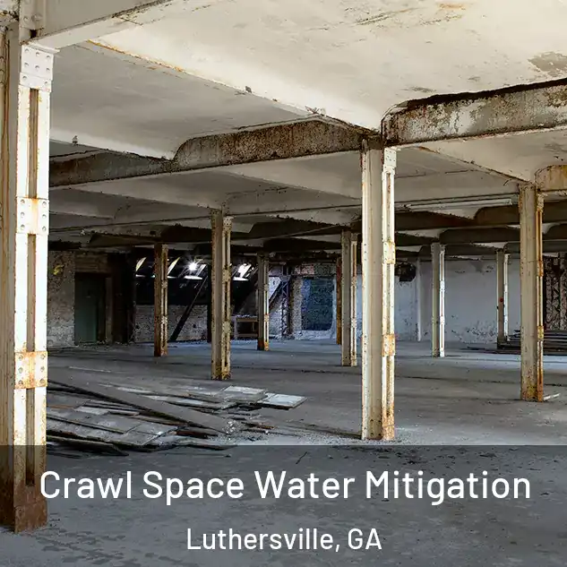 Crawl Space Water Mitigation Luthersville, GA