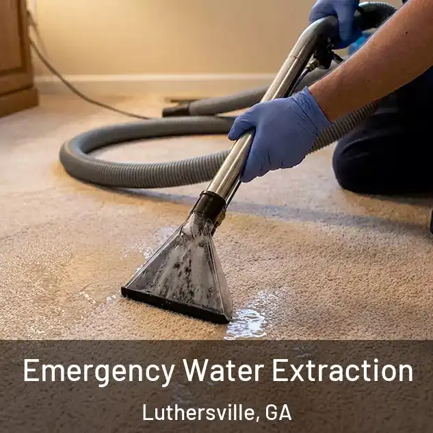  Emergency Water Extraction Luthersville, GA