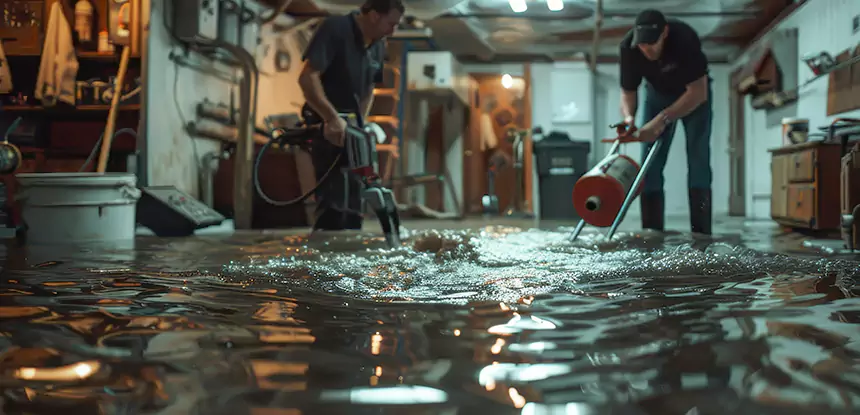 Basement Water Damage Cleanup Luthersville