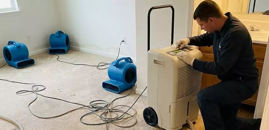 Water Damage Restoration in Luthersville