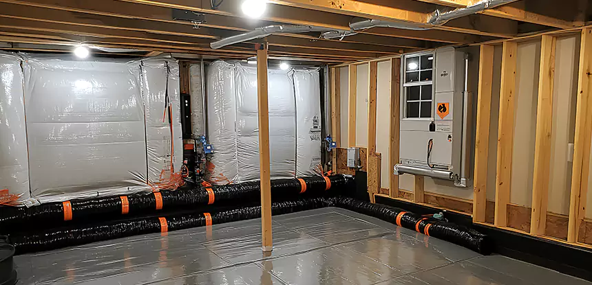 Crawl Space Humidity Control in Luthersville