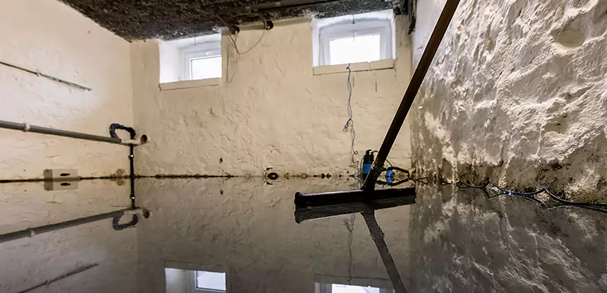 Basement Water Cleanup in Luthersville