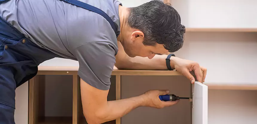 Water Damaged Cabinet Repair in Luthersville