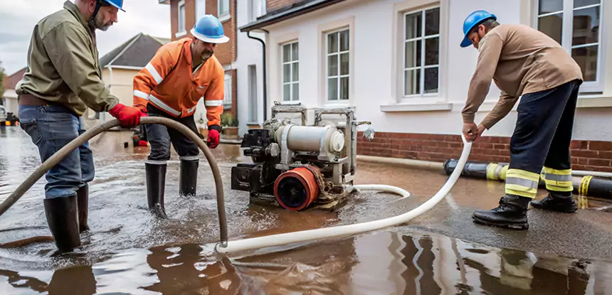 Sewage Spill Cleanup Luthersville