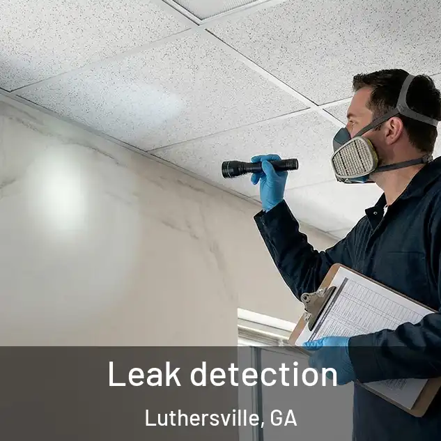  Leak detection Luthersville, GA