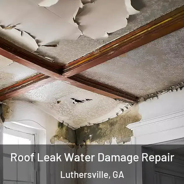  Roof Leak Water Damage Repair Luthersville, GA