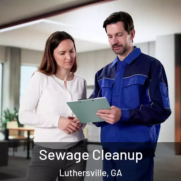  Sewage Cleanup Luthersville, GA
