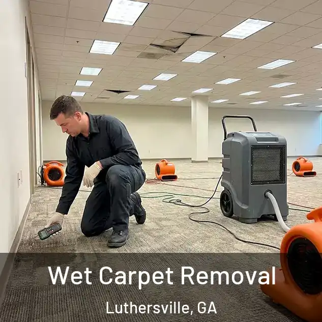  Wet Carpet Removal Luthersville, GA